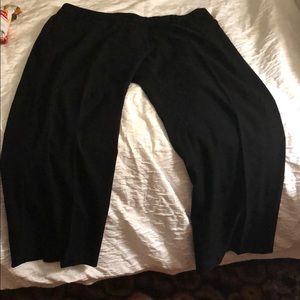 Size 24 wide leg petite dress pants